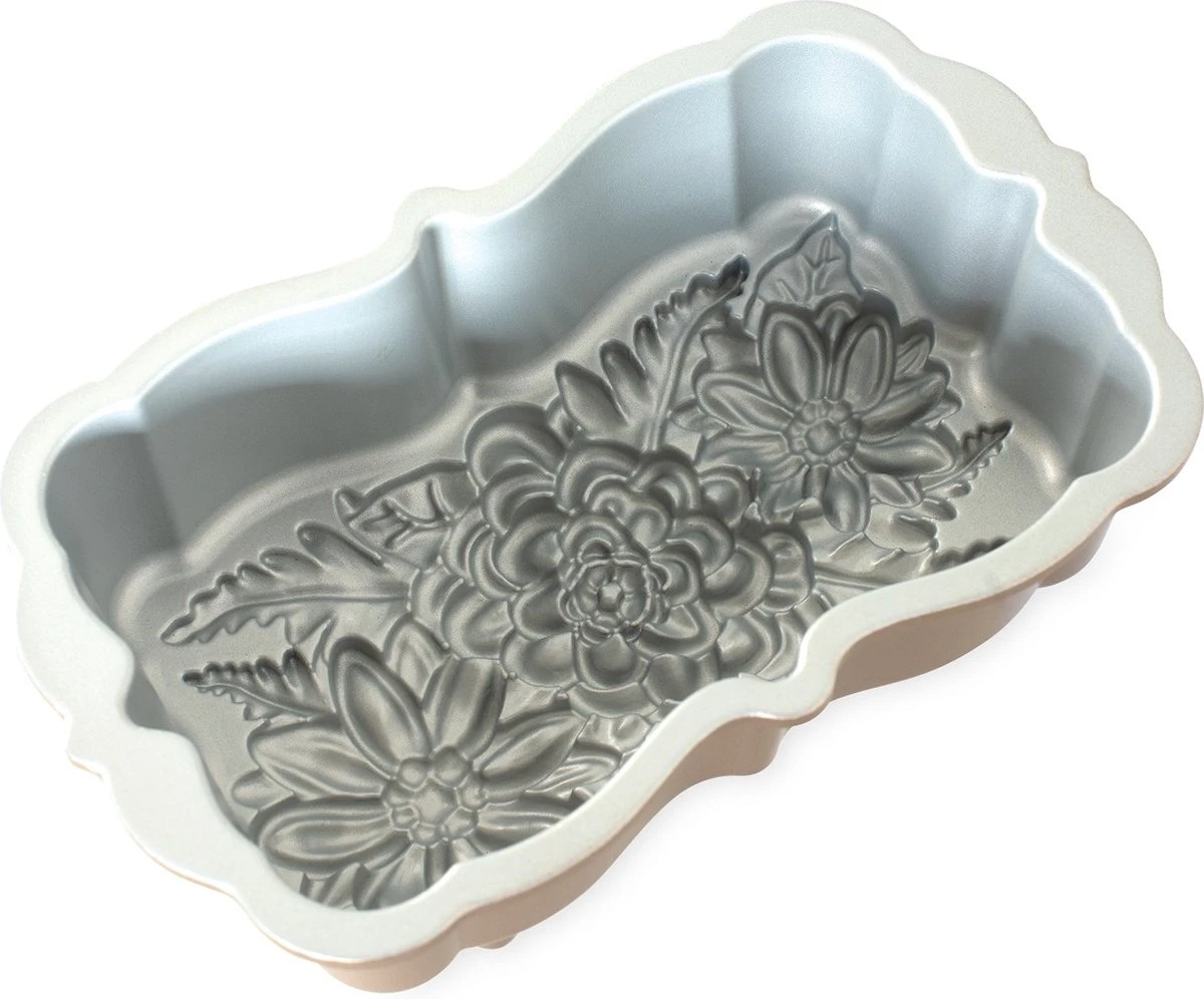Bakvorm "Wildflower Loaf Pan" - Nordic Ware |Spring & Summer Toffee 6 Bakvorm "Wildflower Loaf Pan" - Nordic Ware |Spring & Summer Toffee - Afbeelding 6
