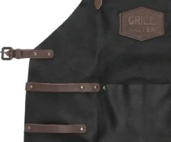 Old West BBQ Schort Barbecue Schort Leer - Zwart -Merkloos Winkel 1200x997