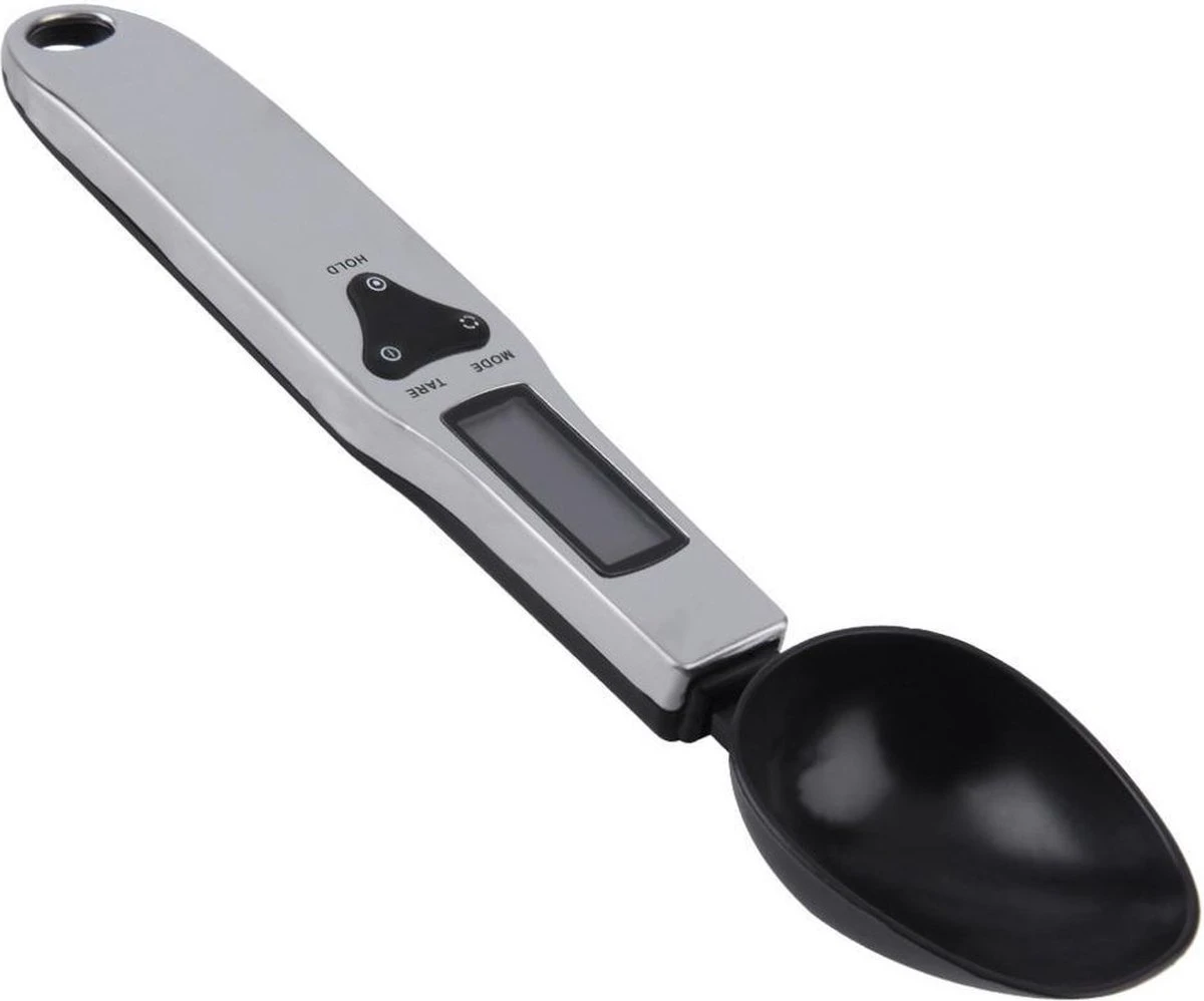 *** Digitale Lepelweegschaal - Tot 500 Gram - RVS -Weeglepel - Precisieweegschaal - Van Heble® *** 3 *** Digitale Lepelweegschaal - Tot 500 Gram - RVS -Weeglepel - Precisieweegschaal - Van Heble® *** - Afbeelding 3