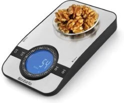 Brabantia Profile Keukenweegschaal - Rechthoekig - Met Kookwekker - RVS -Merkloos Winkel 1200x998 9