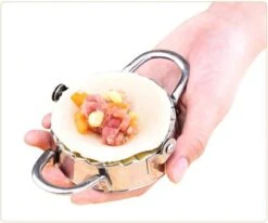 Stalen Deegvormer Mal Dumpling Maker Voor Ravioli, Pastei, Dumpling, Empanada – Maker Keukengerei | Knoedel Maker | RVS |9,5cm -Merkloos Winkel 1200x999 7