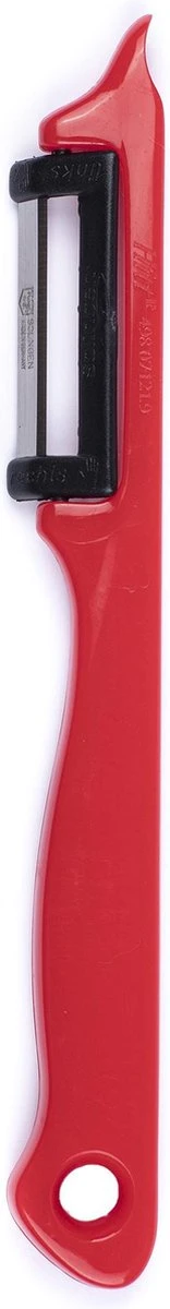 Solingen Dunschiller Enkel Mes - Voor Fruit- En Groenteschiller - Kunststof - Rood