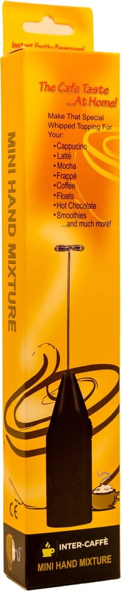 INTER-CAFFÈ® Elektrische Melkopschuimer - Handmatige Melkopschuimer - Melkschuimer - Roze - 1 Jaar Garantie 6 INTER-CAFFÈ® Elektrische Melkopschuimer - Handmatige Melkopschuimer - Melkschuimer - Roze - 1 Jaar Garantie - Afbeelding 6