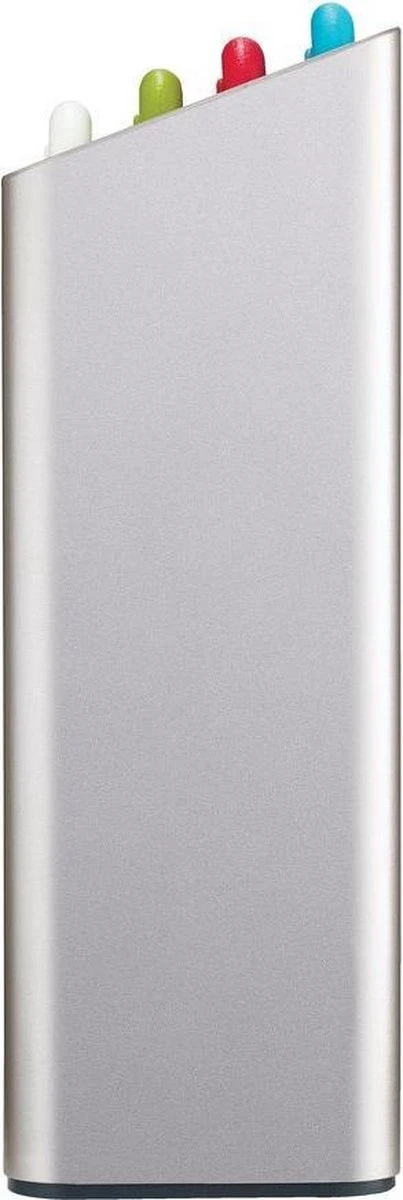 Joseph Joseph JosephJoseph - Folio - Snijplank - In Houder - Medium - Set Van 5 Stuks - Zilver 9 Joseph Joseph JosephJoseph - Folio - Snijplank - In Houder - Medium - Set Van 5 Stuks - Zilver - Afbeelding 9