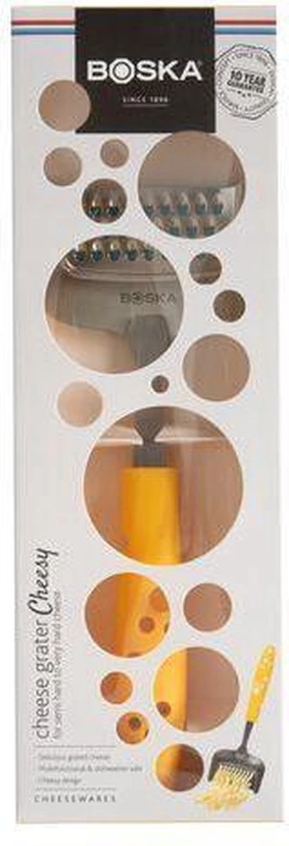 Boska Kaasrasp Cheesy - Kaasrasp Harde Kaas - Kaasrasp Voor Oude Kaas - Vaatwasserbestendig - Gele Kaasrasp - Multifunctionele Kaasschaaf - RVS - Keukengerei - Keuken Accessoires - 10 Jaar Garantie 3 Boska Kaasrasp Cheesy - Kaasrasp Harde Kaas - Kaasrasp Voor Oude Kaas - Vaatwasserbestendig - Gele Kaasrasp - Multifunctionele Kaasschaaf - RVS - Keukengerei - Keuken Accessoires - 10 Jaar Garantie - Afbeelding 3