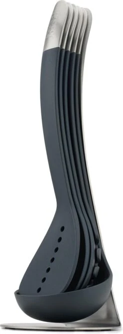 Keukenhulp Set Met Houder, Grijs, 5-delig - Joseph Joseph | 100 Collectie