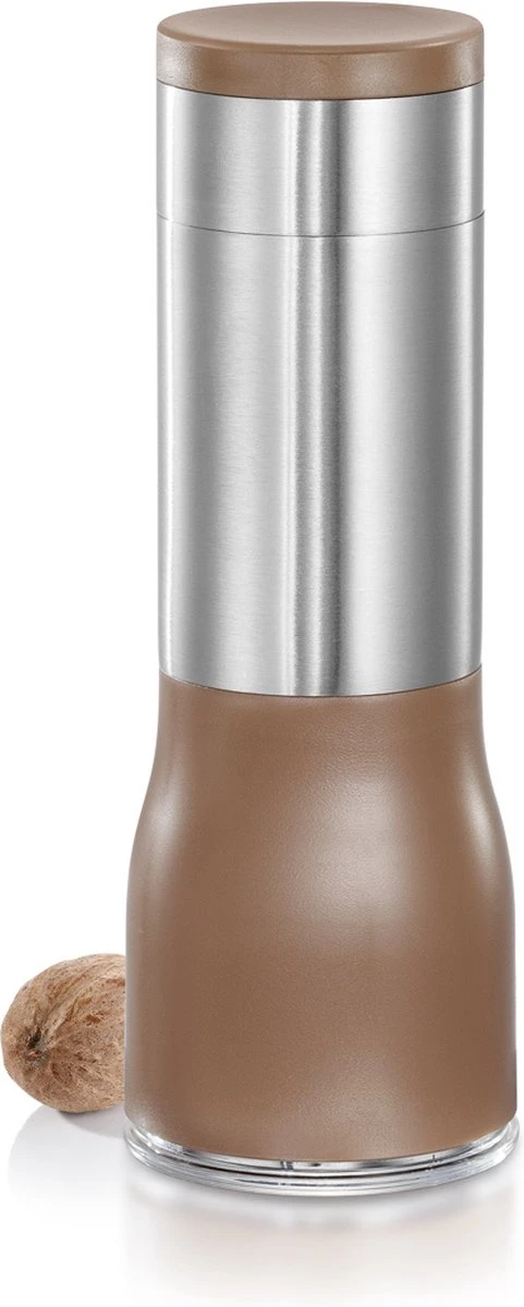 Tescoma - Nootmuskaatmolen GrandChef – Nootmuskaatrasp - RVS – Verse Nootmuskaat Bereiden – Kruiden Molen 2 Tescoma - Nootmuskaatmolen GrandChef – Nootmuskaatrasp - RVS – Verse Nootmuskaat Bereiden – Kruiden Molen - Afbeelding 2