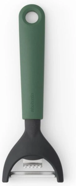 Brabantia Tasty+ Dunschiller Y-vorm Plus Zesteur - Fir Green