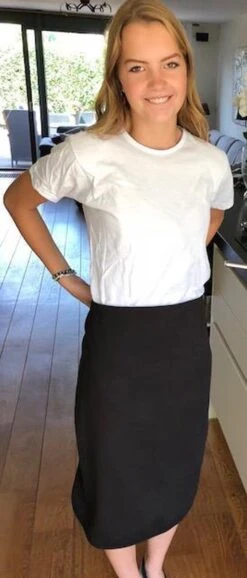 Treb Horecalinnen Schorten Halterschorten 4 Stuks Zwart - Treb Workwear -Merkloos Winkel 513x1200