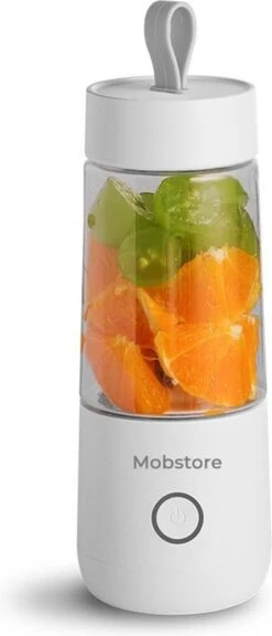 Merkloos Draagbare Mini Blender - USB Oplaadbaar - Draadloos - Wit - 350ml -Merkloos Winkel 515x1200 1