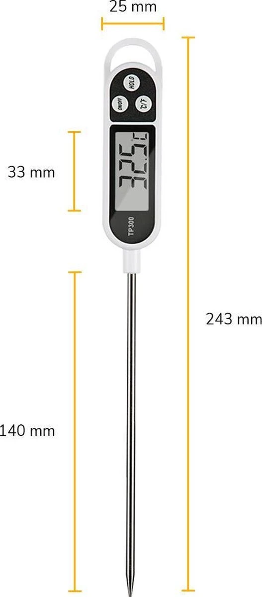 Voedsel Thermometer - Keuken Thermometer - Digitale Thermometer 3 Voedsel Thermometer - Keuken Thermometer - Digitale Thermometer - Afbeelding 3