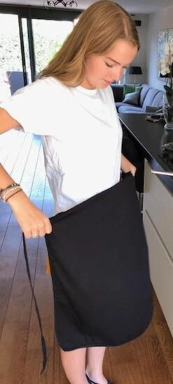 Treb Horecalinnen Schorten Halterschorten 4 Stuks Zwart - Treb Workwear -Merkloos Winkel 543x1200