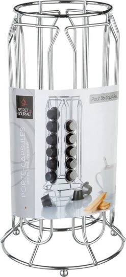 5five Nespresso Koffie Capsule Houder - Metaal - 36 Cups - 360 Graden Draaibaar -Merkloos Winkel 546x1200 2