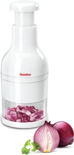 Metaltex - Groentenhakker - Twist - 27x8,5 Cm - Wit -Merkloos Winkel 577x1200 1