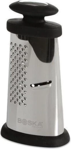 Boska Trio Formaggio - Tafelrasp Met 3 Raspmethodes - Multifunctioneel - Zilver/Zwart -Merkloos Winkel 577x1200 3