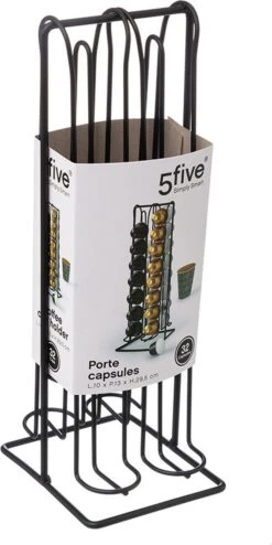 Koffie Capsulehouder Zwart – 32 Capsules – Koffiecups Houder - Cuphouder Voor Koffie Capsules -Merkloos Winkel 600x1200 14