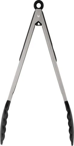 Sola Tang - Hittebestendig - Comfort - Krasvrij - Grip - Vaatwasser Veilig - Nylon - 33,5cm - Zwart -Merkloos Winkel 609x1200 2