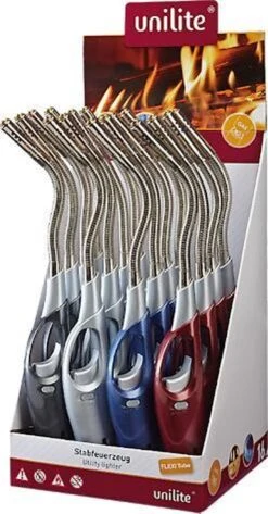 Unilite Gasaansteker Flexi Turboflame – Ideaal Voor Kaarsen En Waxinelichtjes