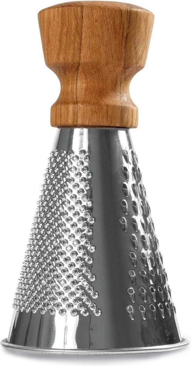 Boska Tafelrasp Mini Oslo - Kaasrasp - Met 3 Snijvlakken - Bruin/Zilver 6 Boska Tafelrasp Mini Oslo - Kaasrasp - Met 3 Snijvlakken - Bruin/Zilver - Afbeelding 6