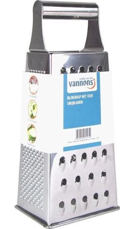 Vannons - Blokrasp - RVS - Zilver -Merkloos Winkel 630x1200