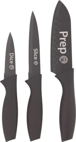 Set Snijplanken Masterchef - 3 Delig + 3 Delig Messenset - Bamboo Luxe Design - Duurzaam Hout - Keuken - Wonen - Cadeau Chef - Kook Gadget - Paas Cadeau -Merkloos Winkel 642x1200 1