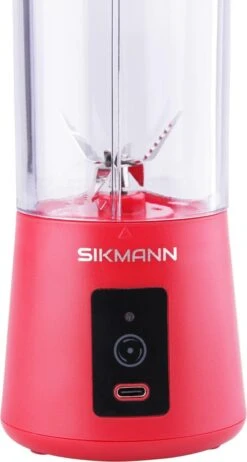 Sikmann Blender To Go Met 50 Smoothie Recepten - Ijsblok Maler - Draagbare Blender - Blender - Portable Blender - Smoothie Maker - 380ML Rood -Merkloos Winkel 642x1200 2