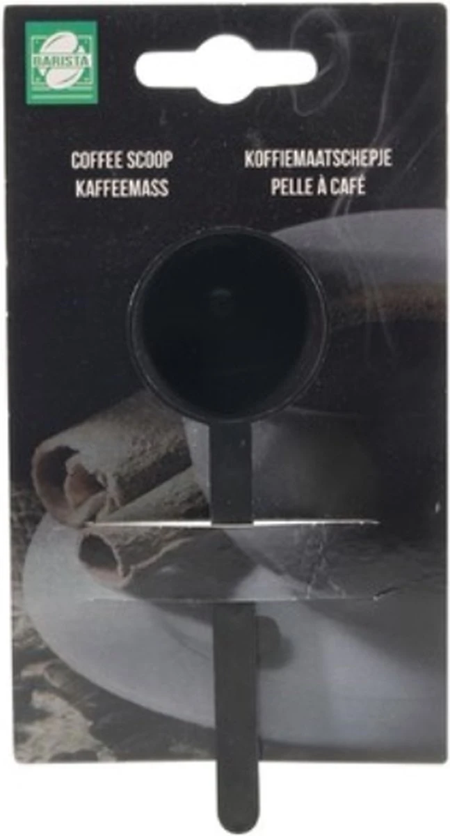 Merkloos Koffiemaatschepje Kunststof Zwart 1 Merkloos Koffiemaatschepje Kunststof Zwart