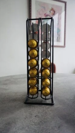 Koffie Capsulehouder Zwart – 32 Capsules – Koffiecups Houder - Cuphouder Voor Koffie Capsules -Merkloos Winkel 679x1200 4