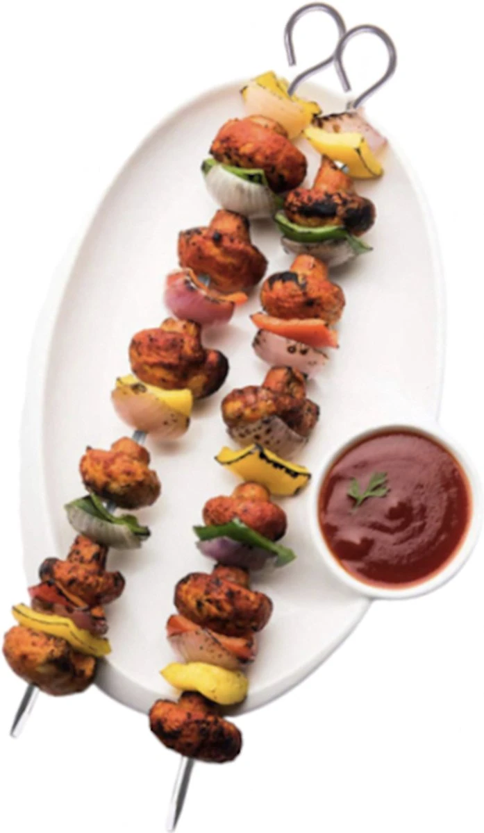 PD® - Barbecue Spiezen 30 Cm - 6delig - BBQ Spiezen Set - Spiezen Voor Marsmallows - Vleesspiezen - Vleespennen - Saté Prikkers 3 PD® - Barbecue Spiezen 30 Cm - 6delig - BBQ Spiezen Set - Spiezen Voor Marsmallows - Vleesspiezen - Vleespennen - Saté Prikkers - Afbeelding 3