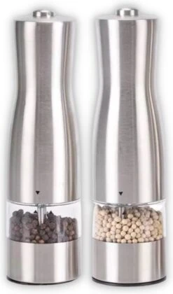Pepermolen - Peper En Zoutmolen Set - Elektrisch - Inclusief Batterijen En Accessoires