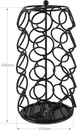 Merkloos Capsule Houder Voor Dolce Gusto Cups - Zwart - 360º Draaibaar - 35 Capsules - Koffie Houder En Standaard -Merkloos Winkel 713x1200 4