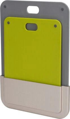 Joseph Joseph JosephJoseph - Doorstore - Snijplanken In Houder - Grijs - Ophangen Zonder Boren -Merkloos Winkel 715x1200 3