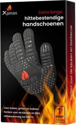 Xamax BBQ Handschoenen - Ovenwanten - Hittebestendige Handschoen - Bbq Accessoires - Tot 500°C - Ovenhandschoenen - 2 Stuks 19 Xamax BBQ Handschoenen - Ovenwanten - Hittebestendige Handschoen - Bbq Accessoires - Tot 500°C - Ovenhandschoenen - 2 Stuks -Merkloos Winkel 729x1200