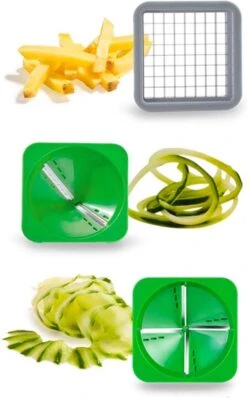 Nicer Dicer Julietti - 9-delig - Multifunctionele Groentesnijder -Merkloos Winkel 744x1200 6