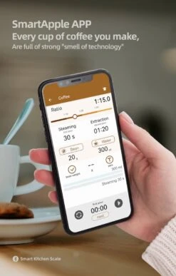 Smart Nutrition Scale - Keukenweegschaal - Digitaal & Bluetooth - APP Voor Android En IOS - Maximum Capaciteit 5 KG -Merkloos Winkel 766x1200 5