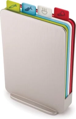 Joseph Joseph JosephJoseph - Index - Mini - Snijplank In Houder - Set Van 5 Stuks - Zilver -Merkloos Winkel 768x1200 1