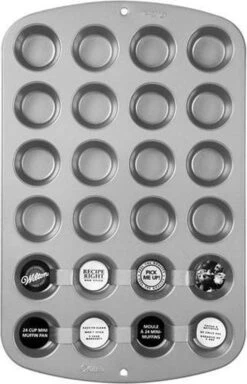 Wilton Recipe Right Mini Muffin Bakvorm - 24 Cupcakes - Ø 3,5 Cm
