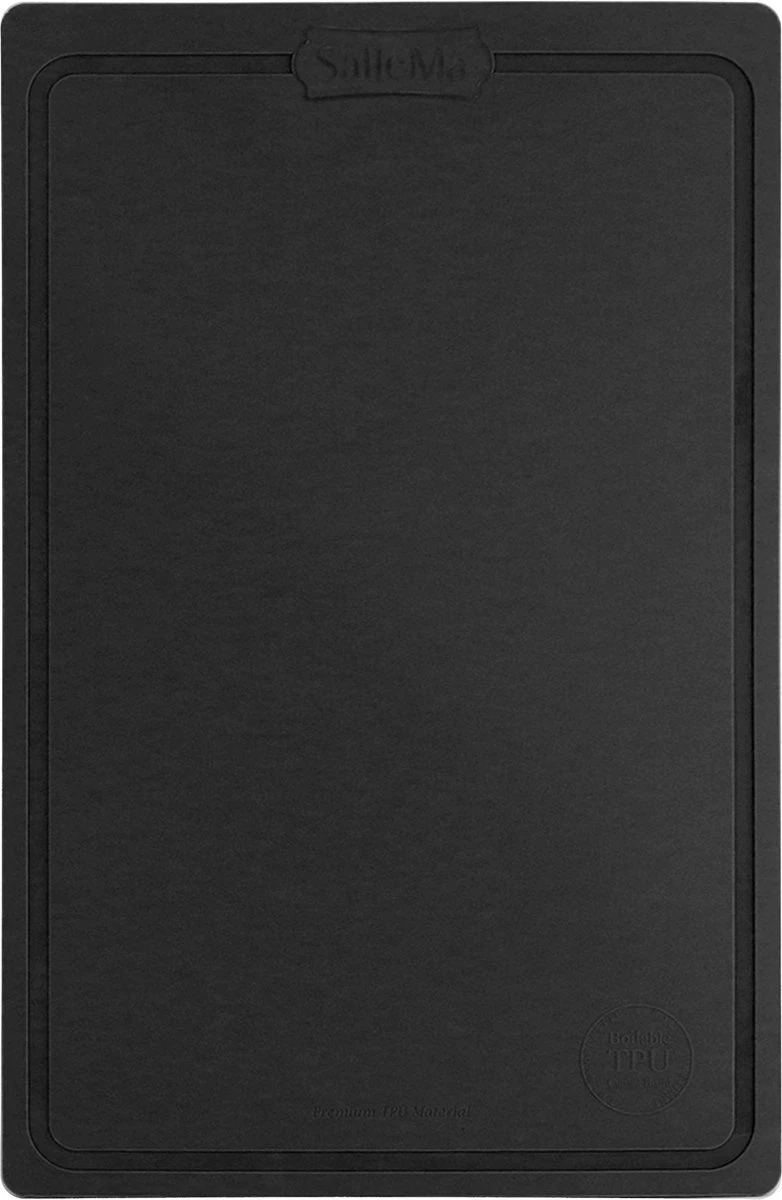 CandL TPU - Snijplank - Flexibel - Mesvriendelijk - Zwart - 22,5 X 36 Cm 1 CandL TPU - Snijplank - Flexibel - Mesvriendelijk - Zwart - 22,5 X 36 Cm