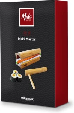 MikaMax Sushi Maker - Sushi Set - Sushi Bazooka - Sushi Machine - Bamboe -Merkloos Winkel 793x1200 1