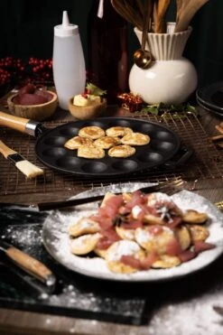 Blackwell Poffertjespan - Met Houten Steel - Gietijzer - ø 24 Cm -Merkloos Winkel 799x1200 15