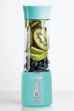 Draagbare Blender - Blender To Go - Smoothie Blender - USB Oplaadbaar -Portable Smoothie Maker - Draadloos - Compact Blender - 500 Ml - Mini Smoothie Maker - Fresh Juice Maker - Portable Blender - Blauw - Recepten Inbegrepen -Merkloos Winkel 800x1200 109