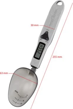 Profi Cook PC-LW 1214 Lepelweegschaal Digitaal Weegbereik (max.): 300 G RVS -Merkloos Winkel 806x1200 4
