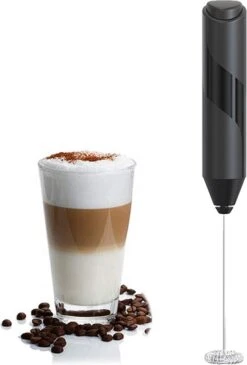 INTER-CAFFÈ® Melkopschuimer - Melkopschuimer Electrisch - Melkopschuimer Handmatig - Melkschuimer - Zwart - 1 Jaar Garantie -Merkloos Winkel 813x1200 2