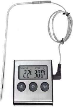 Imtex- Digitale Vlees Thermometer Met Timer - RVS - Keukenthermometer -Merkloos Winkel 820x1200 1