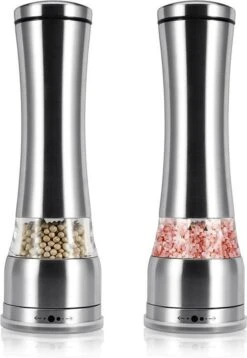 Timmers Trading Luxe Peper En Zoutmolen Set – Handmatig
