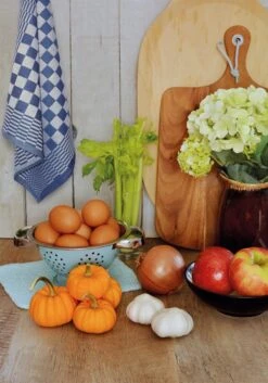 Merkloos Theedoekenset Blok Blauw - 65x65 – 6 Stuks - Geblokt - Blokdoeken - 100% Katoen - Horeca Theedoeken – Vaatdoek – Theedoek Geruit -Merkloos Winkel 840x1200 1