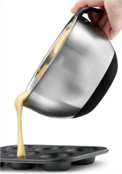 W&Z® Mengkommen Met Deksel - Beslagkom RVS - Siliconen Bodem - 12-delig - Stapelbare Saladekommen - Luchtdichte Deksels - Verstelbare Raspen - Mengkom RVS Met Maataanduiding - Spatel - Garde -Merkloos Winkel 844x1200 4