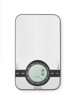 Brabantia Profile Keukenweegschaal - Rechthoekig - Met Kookwekker - RVS -Merkloos Winkel 851x1200 3