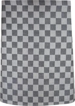 Treb Horecalinnen Schorten Sloven 2 Stuks Zwart En Wit Geblokt 60x70cm - Treb WS -Merkloos Winkel 856x1200
