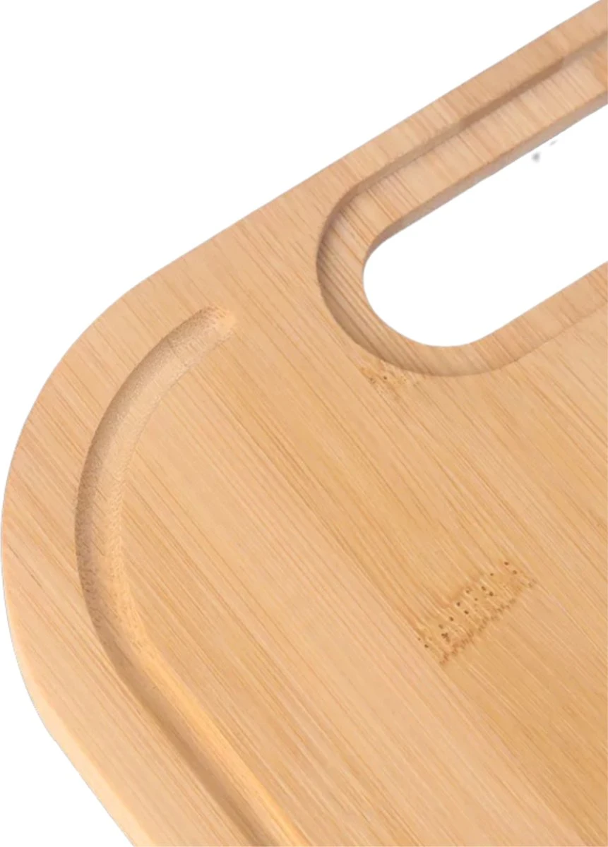 Janse Snijplank - Bamboe Snijplank Met Sapgeul 22x33cm - Houten Snijplank - Broodplank - Serveerplank - Kaasplank - Cutting Board 2 Janse Snijplank - Bamboe Snijplank Met Sapgeul 22x33cm - Houten Snijplank - Broodplank - Serveerplank - Kaasplank - Cutting Board - Afbeelding 2